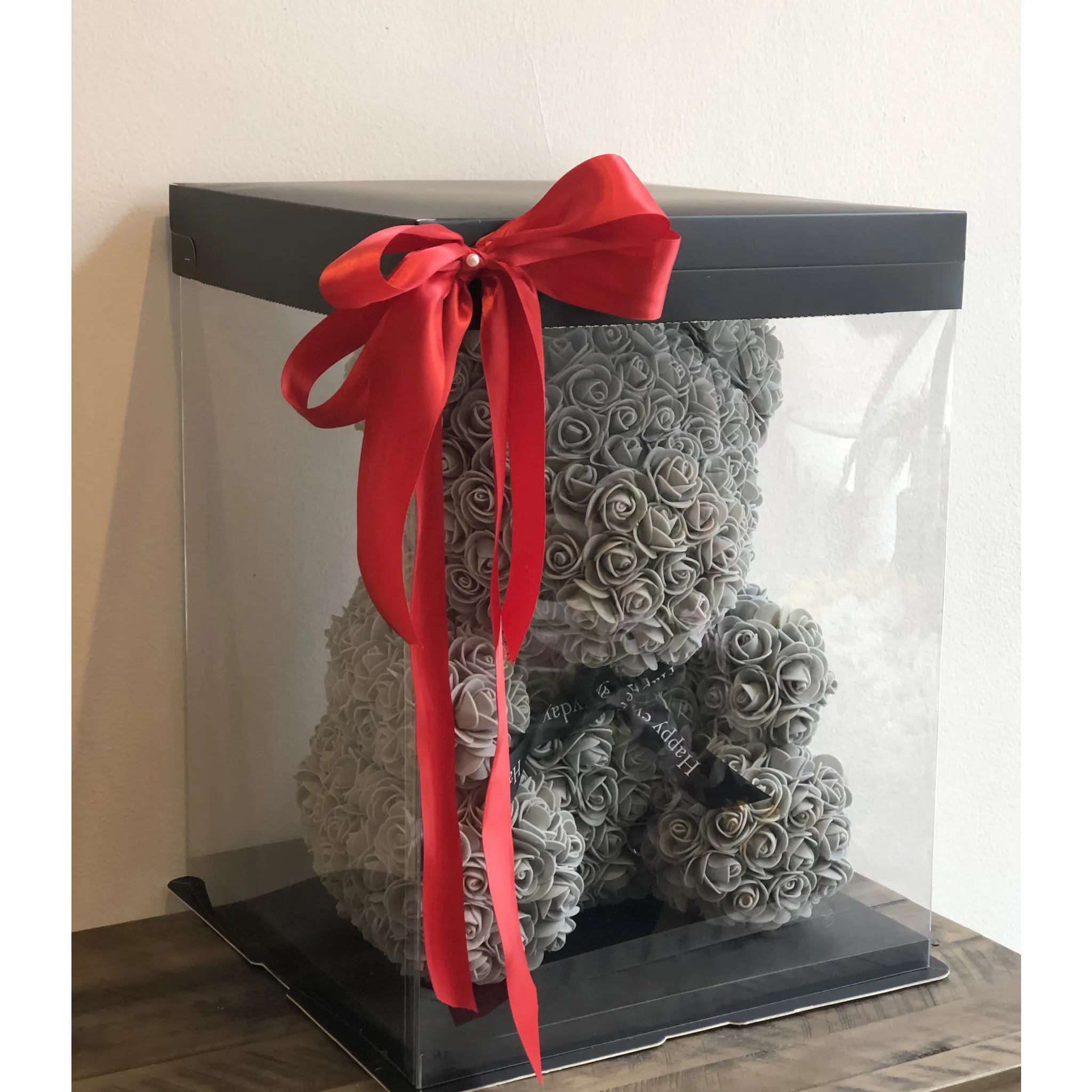 13-Rose Bear in a Box