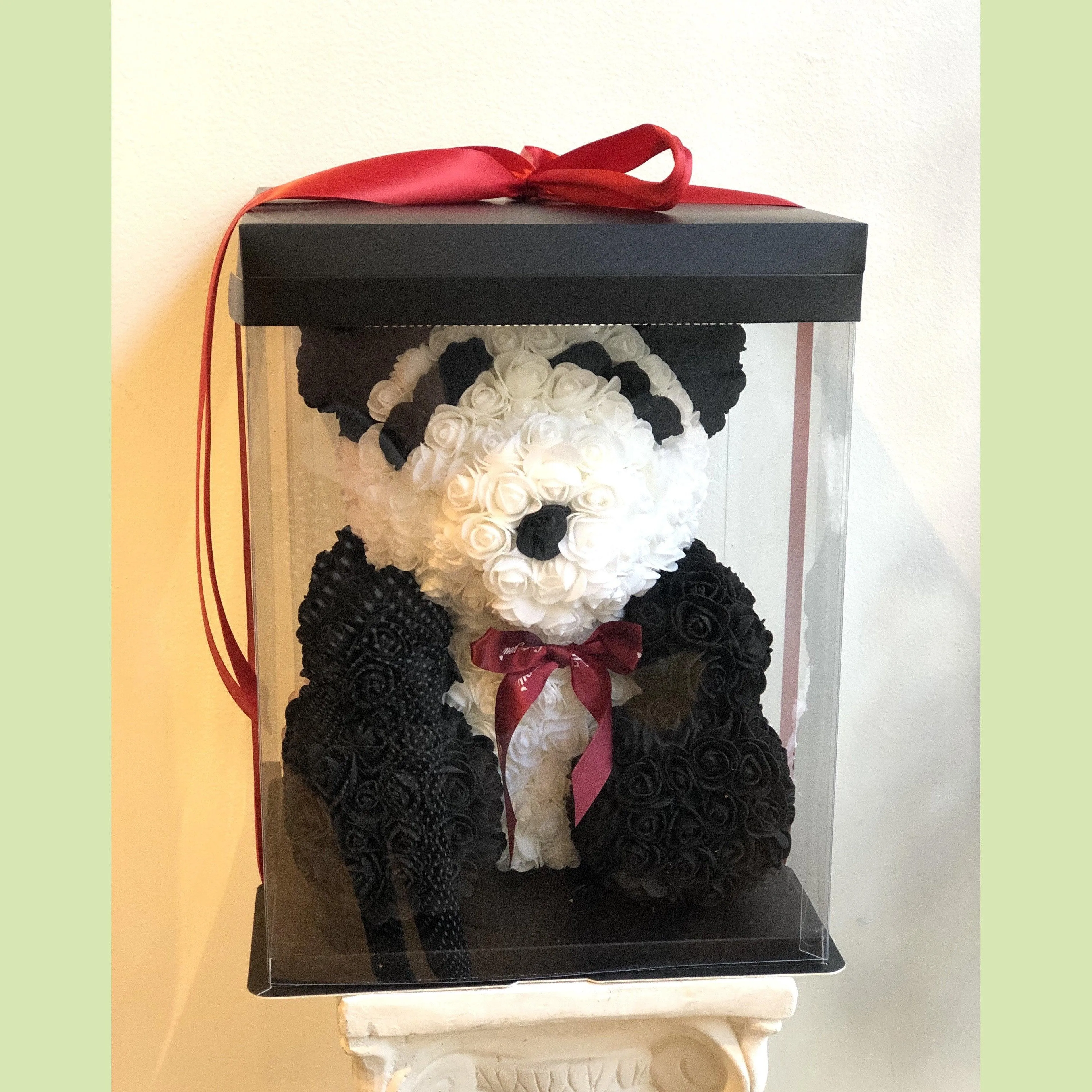 13-Rose Bear in a Box