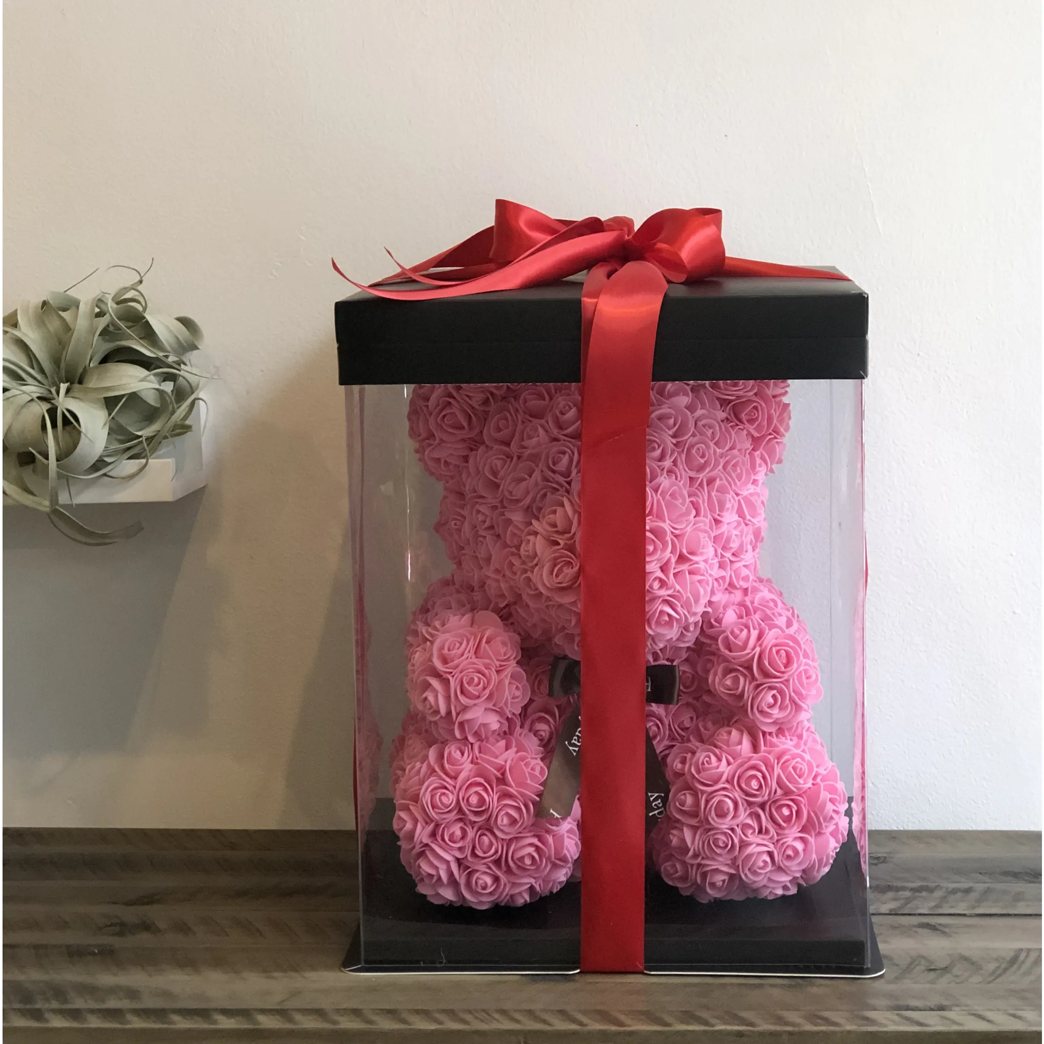13-Rose Bear in a Box