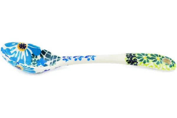 6" Spoon - Soft Blue Petals