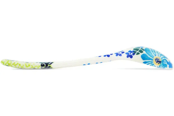 6" Spoon - Soft Blue Petals