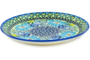 7" Salad Plate - Soft Blue Petals