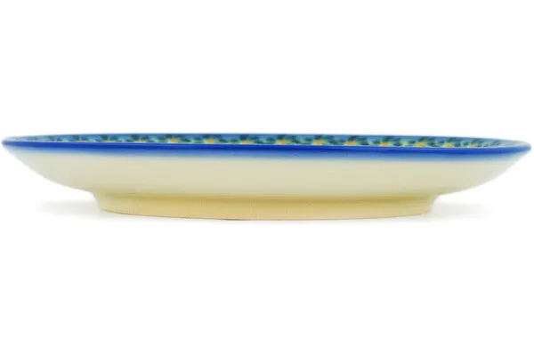 7" Salad Plate - Soft Blue Petals