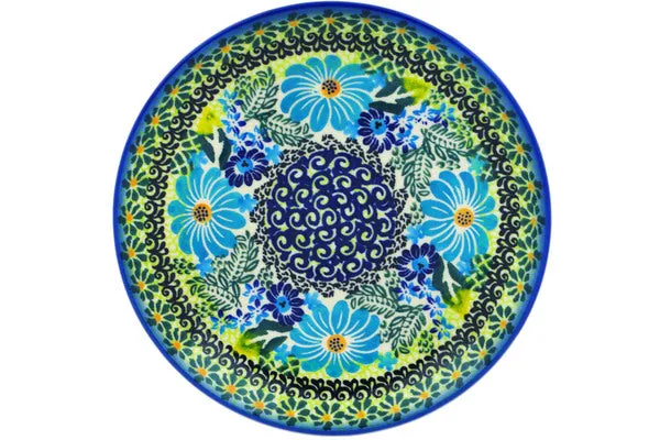 7" Salad Plate - Soft Blue Petals