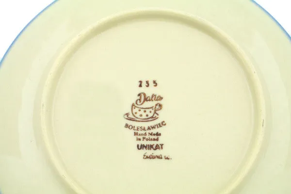 7" Salad Plate - Soft Blue Petals