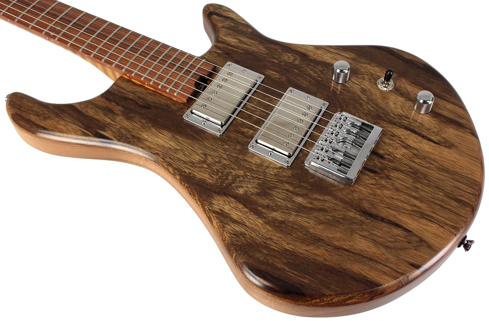 American Exotic Guitars DC-Standard, Black Limba, Walnut, Natural