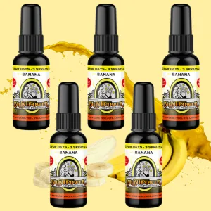 Banana Spray Air Freshener Bundle (5 Pack)