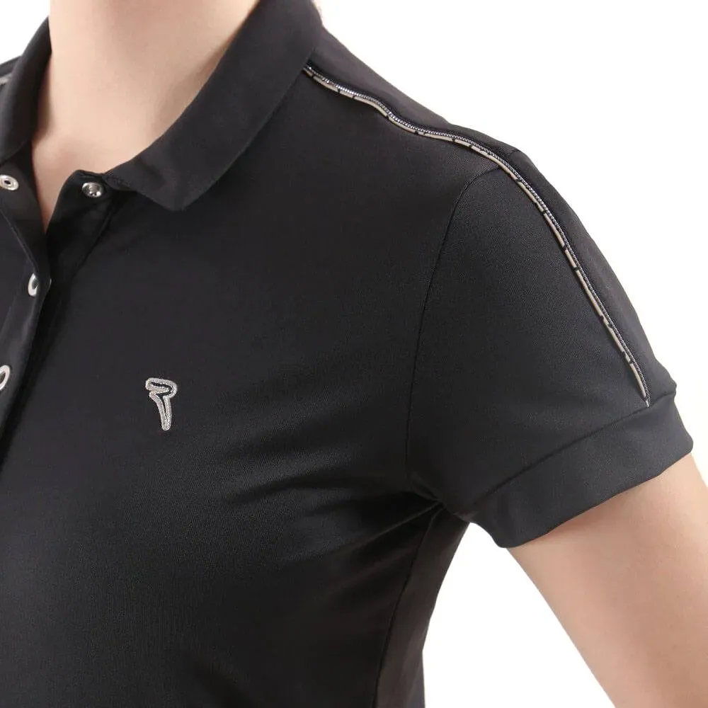 Chervo Alcon Golf Polo Black - SS22 Women