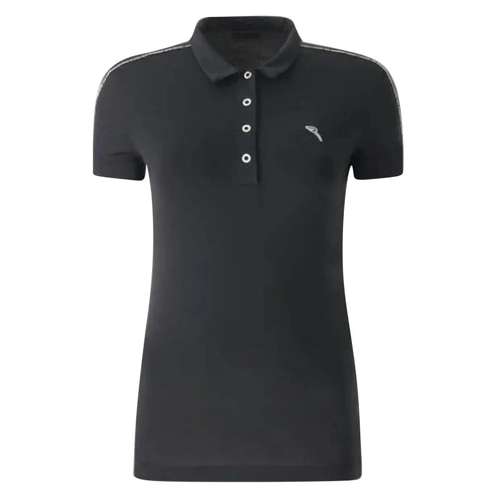 Chervo Alcon Golf Polo Black - SS22 Women