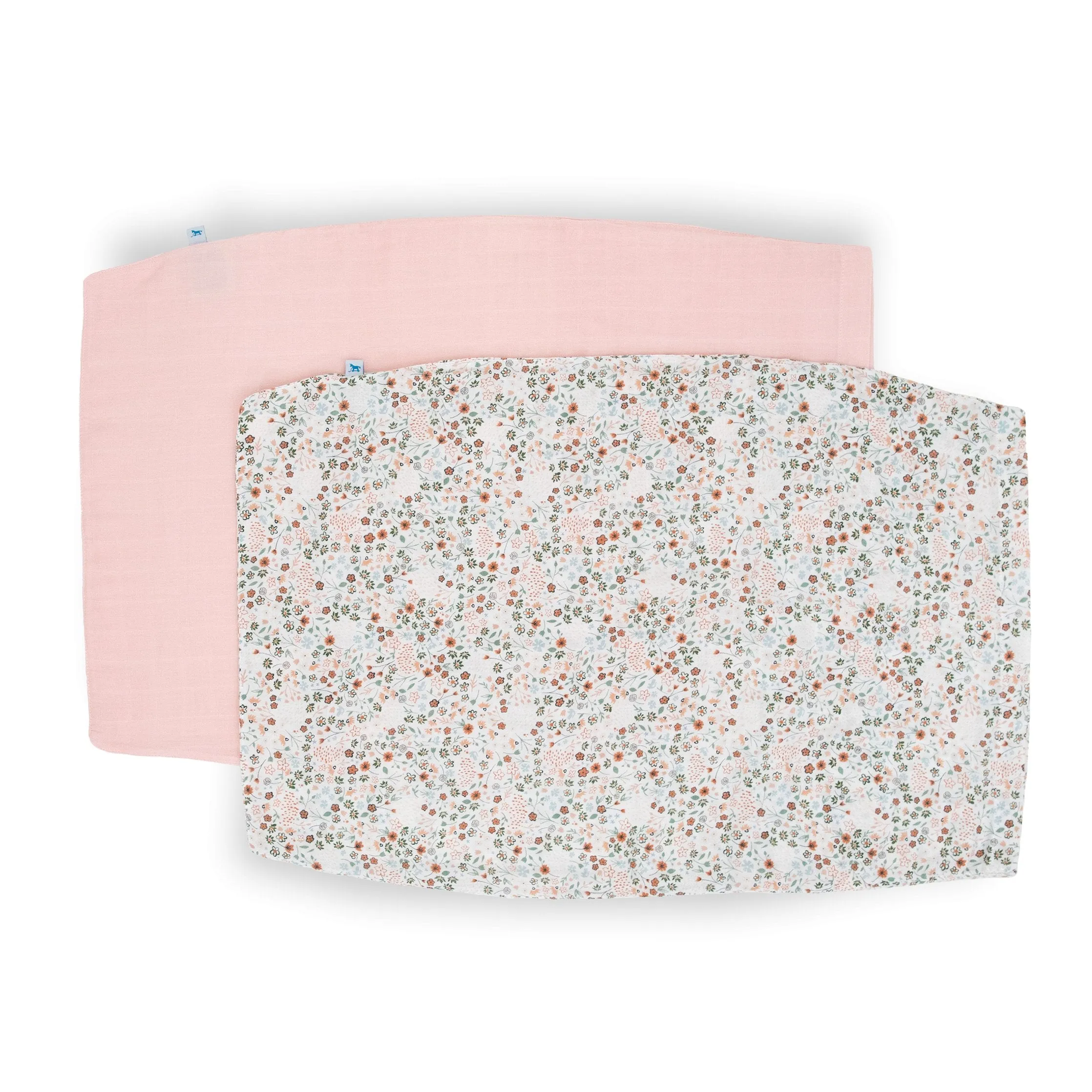 Cotton Muslin Pillowcase 2 Pack - Petal Press