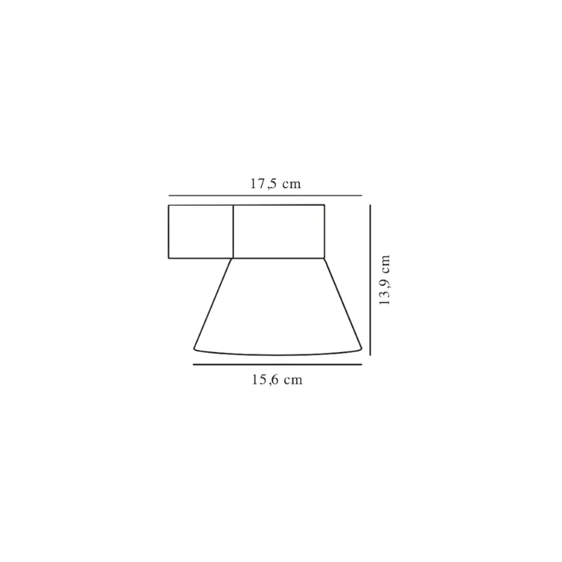Danish Cone Wall Light