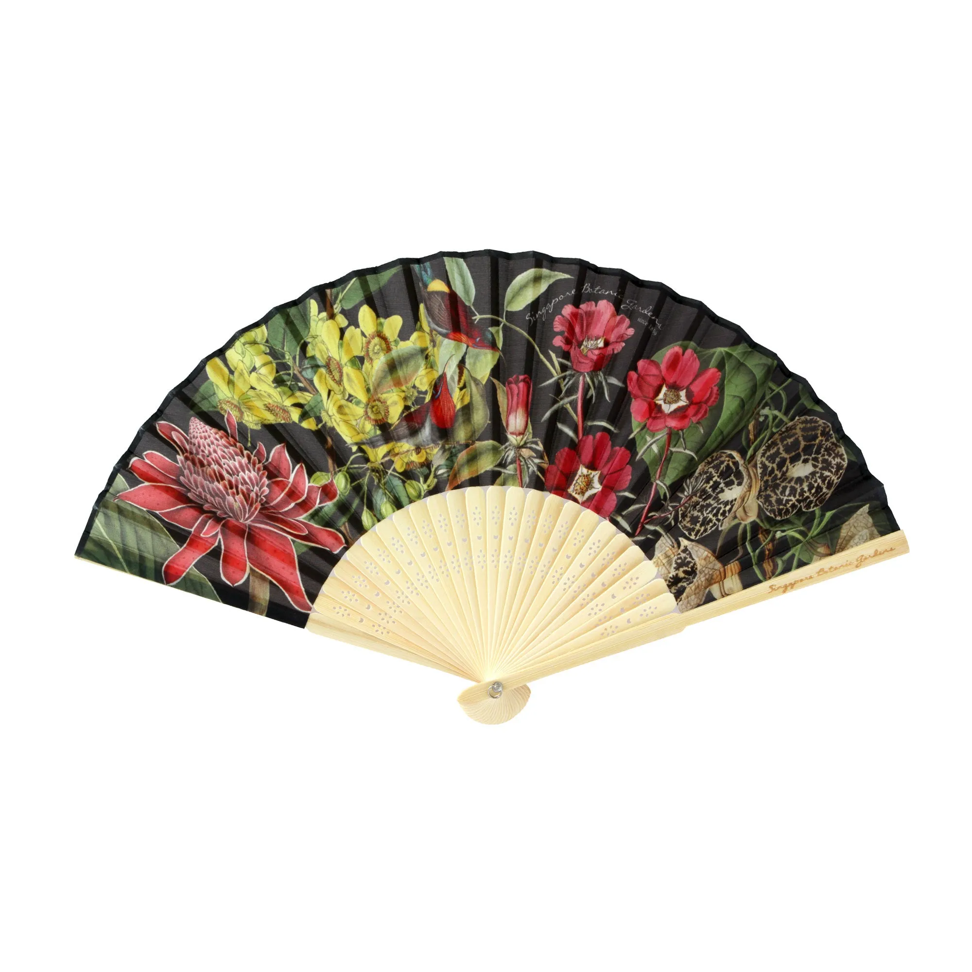 Fabric Fan - SBG Botanic Floral
