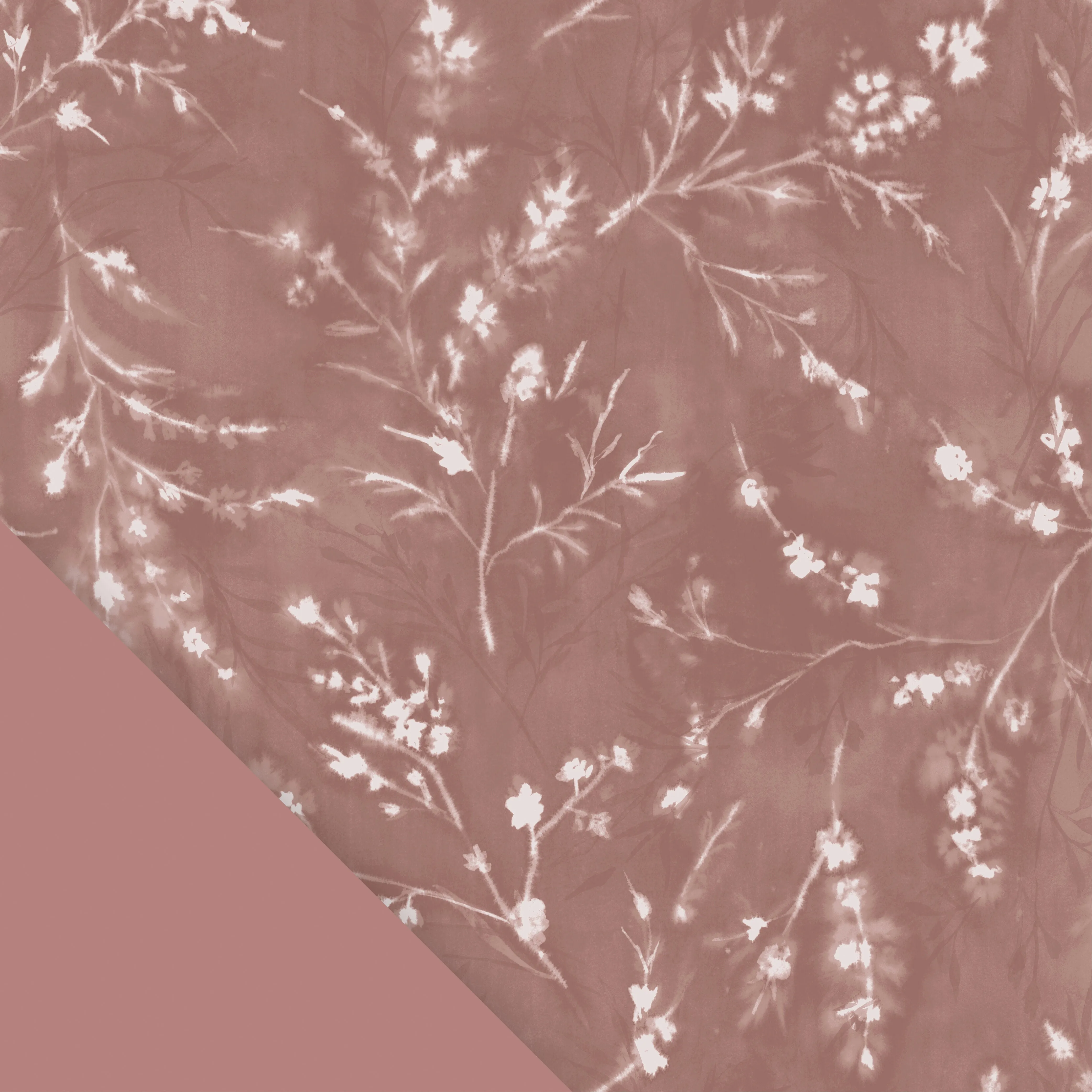 Flower Press Tencel Duvet