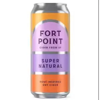 Fort Point Beer Co - 'Super Natural' Rose-Inspired Dry Cider (16OZ)