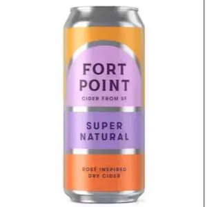 Fort Point Beer Co - 'Super Natural' Rose-Inspired Dry Cider (16OZ)