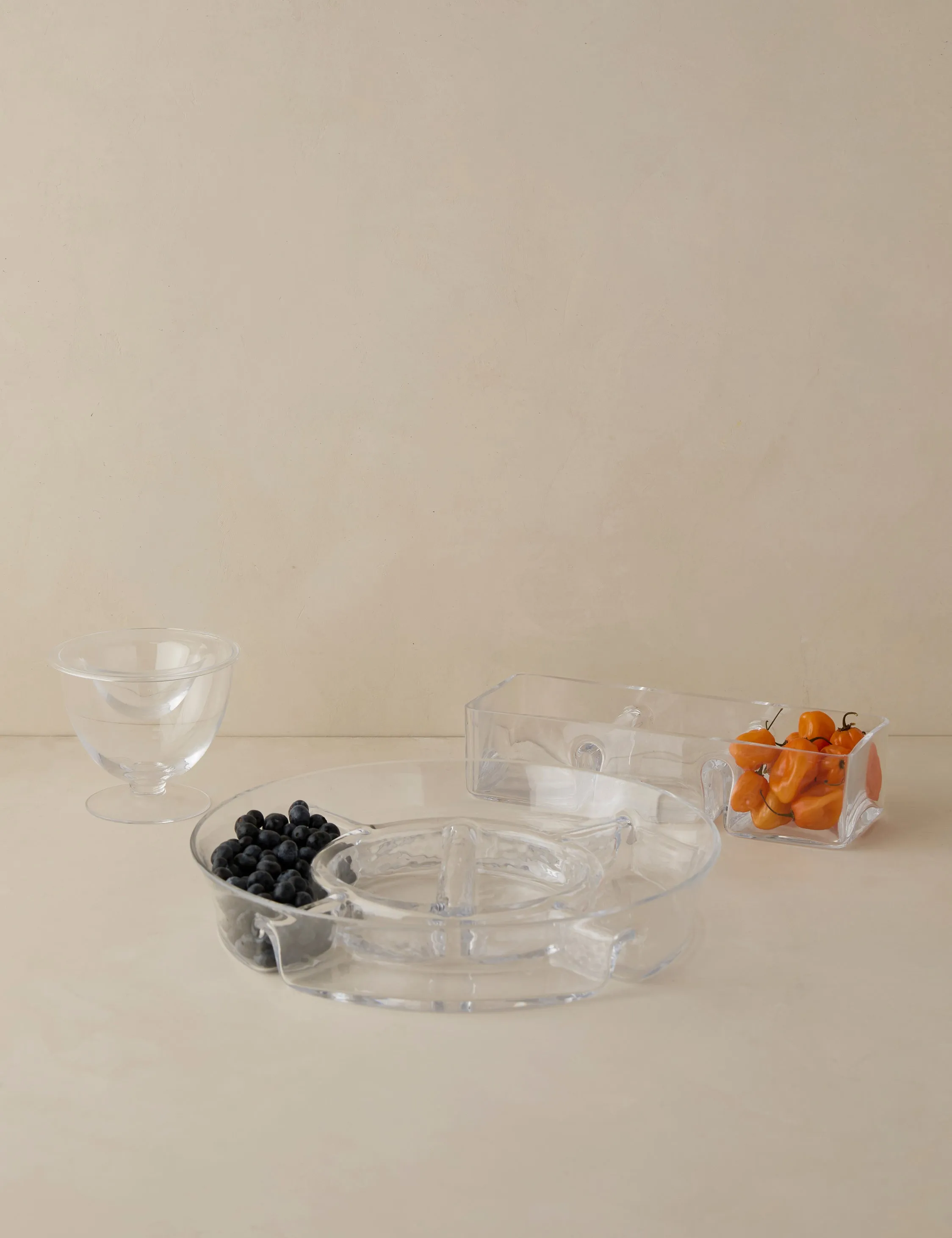 Glass Serveware by LSA International