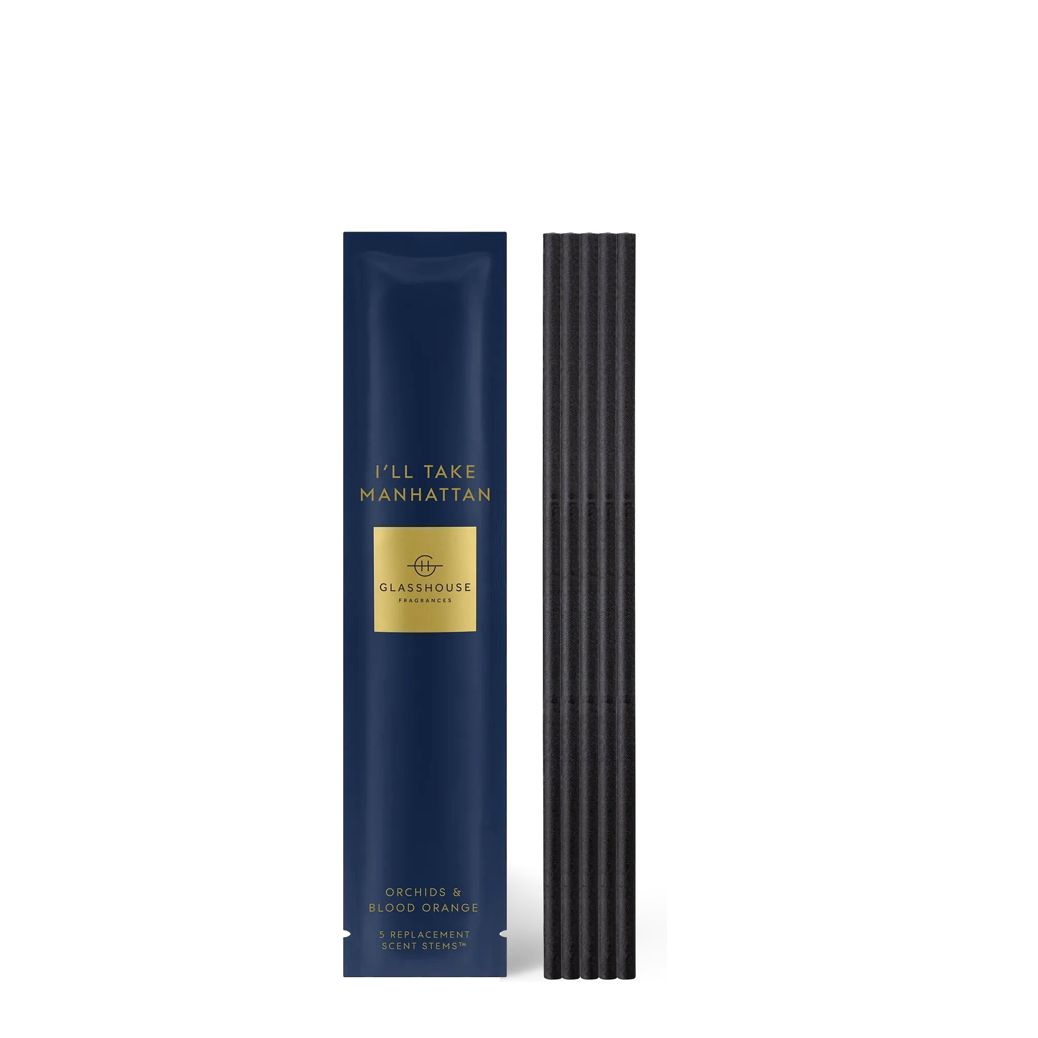 Glasshouse Replacement Scent Stems in I'll Take Manhattan