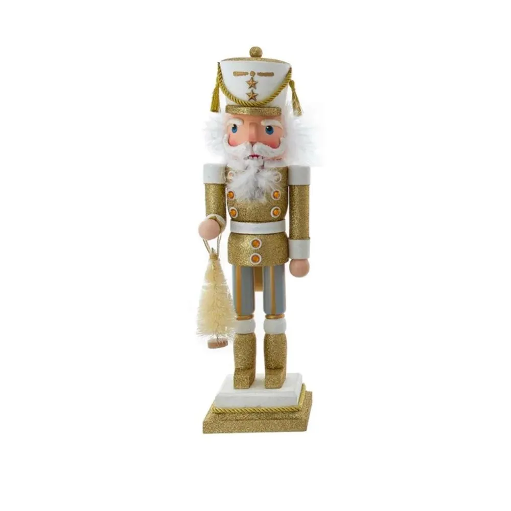 Hollywood Soldier Nutcracker - Gold