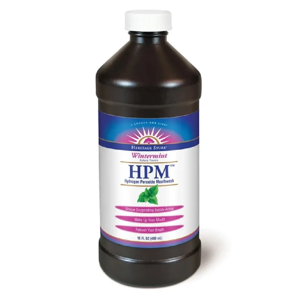 Hydrogen Peroxide Mouthwash, Wintermint