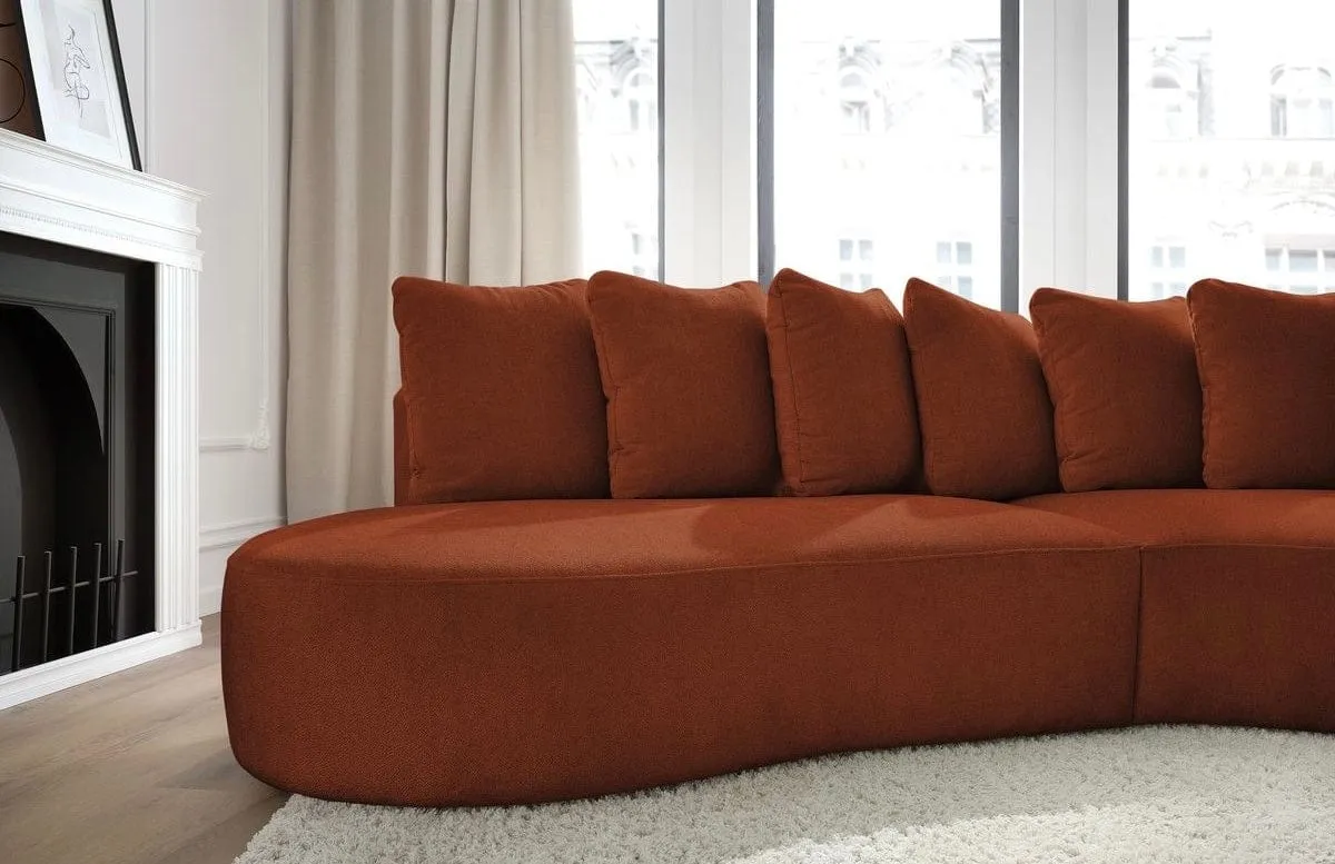Lavina Sectional Curve Sofa