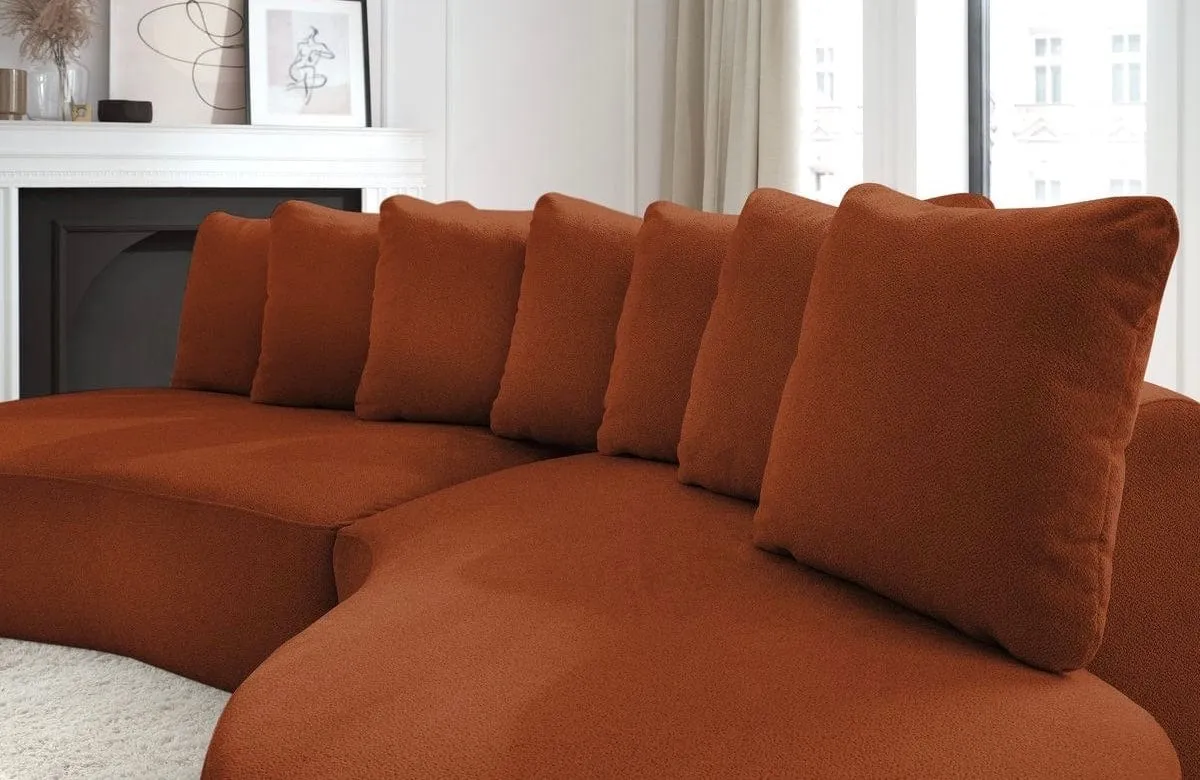 Lavina Sectional Curve Sofa