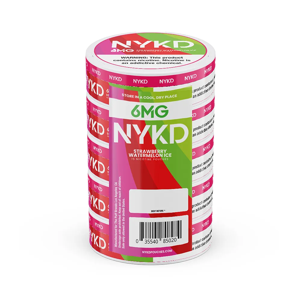 NYKD Nicotine Pouch 3-12mg x20 Pouch (5 Pack)