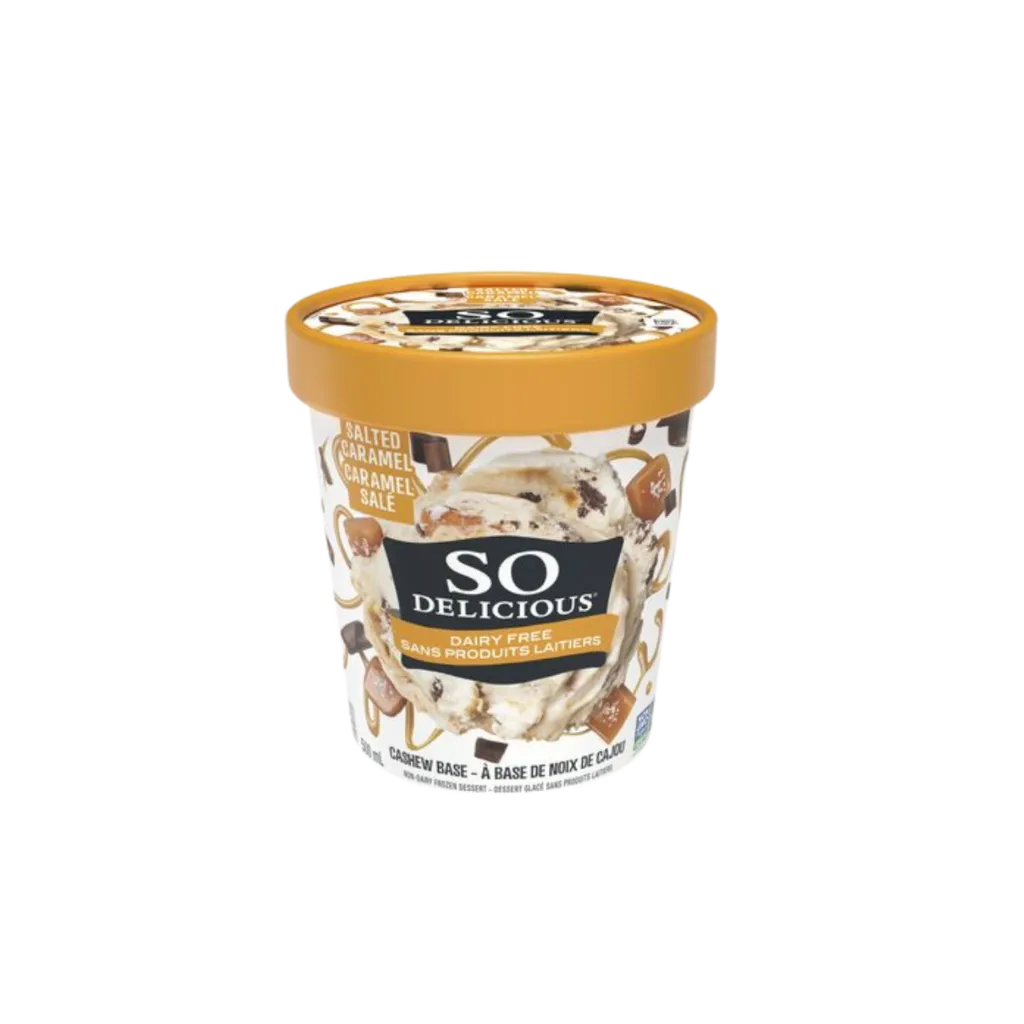 So Delicious Salted Caramel Cashew Ice-cream 500ml