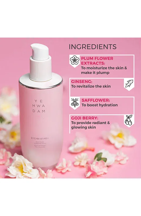 THE FACE SHOP Yehwadam Plum Flower Revitalizing Serum 45Ml