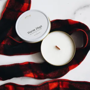 Travel Candle - Warm Hugs | Notes: Almond Milk, Vanilla & Amber