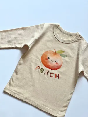 Tutti Fruity - Peach - Long Sleeve T-shirt