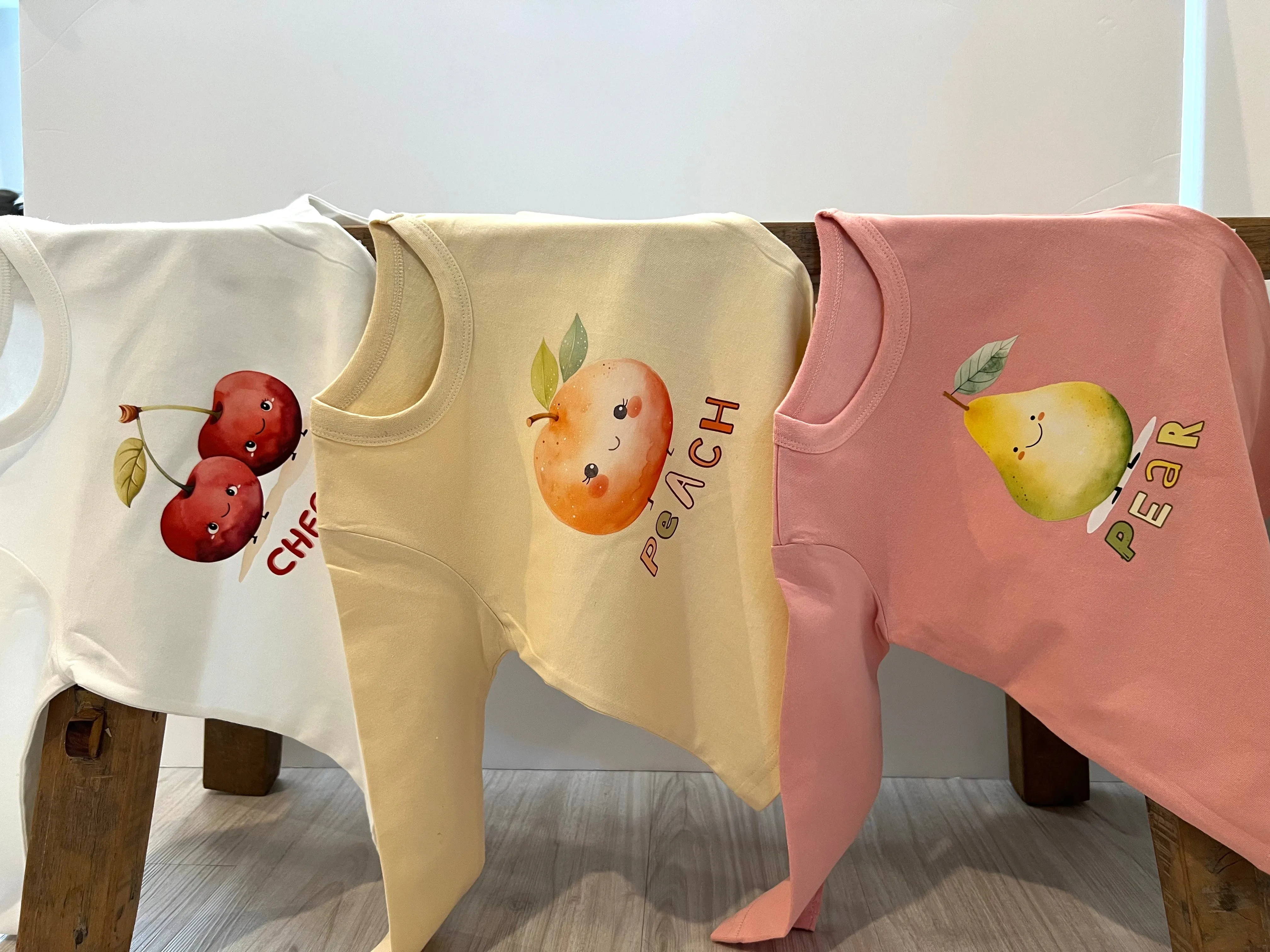 Tutti Fruity - Peach - Long Sleeve T-shirt