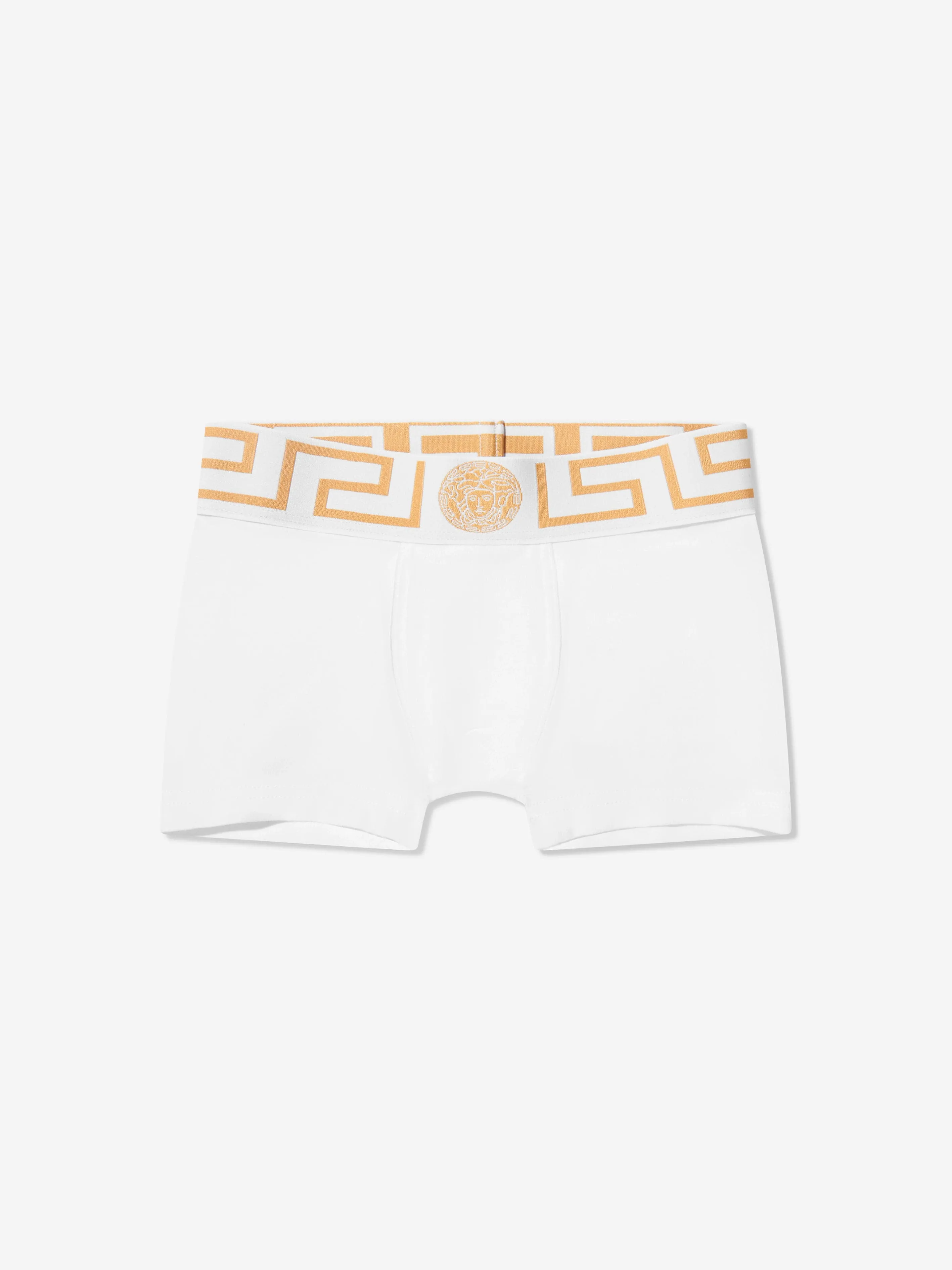 Versace Boys Organic Cotton Boxer Shorts Set (2 Pack)