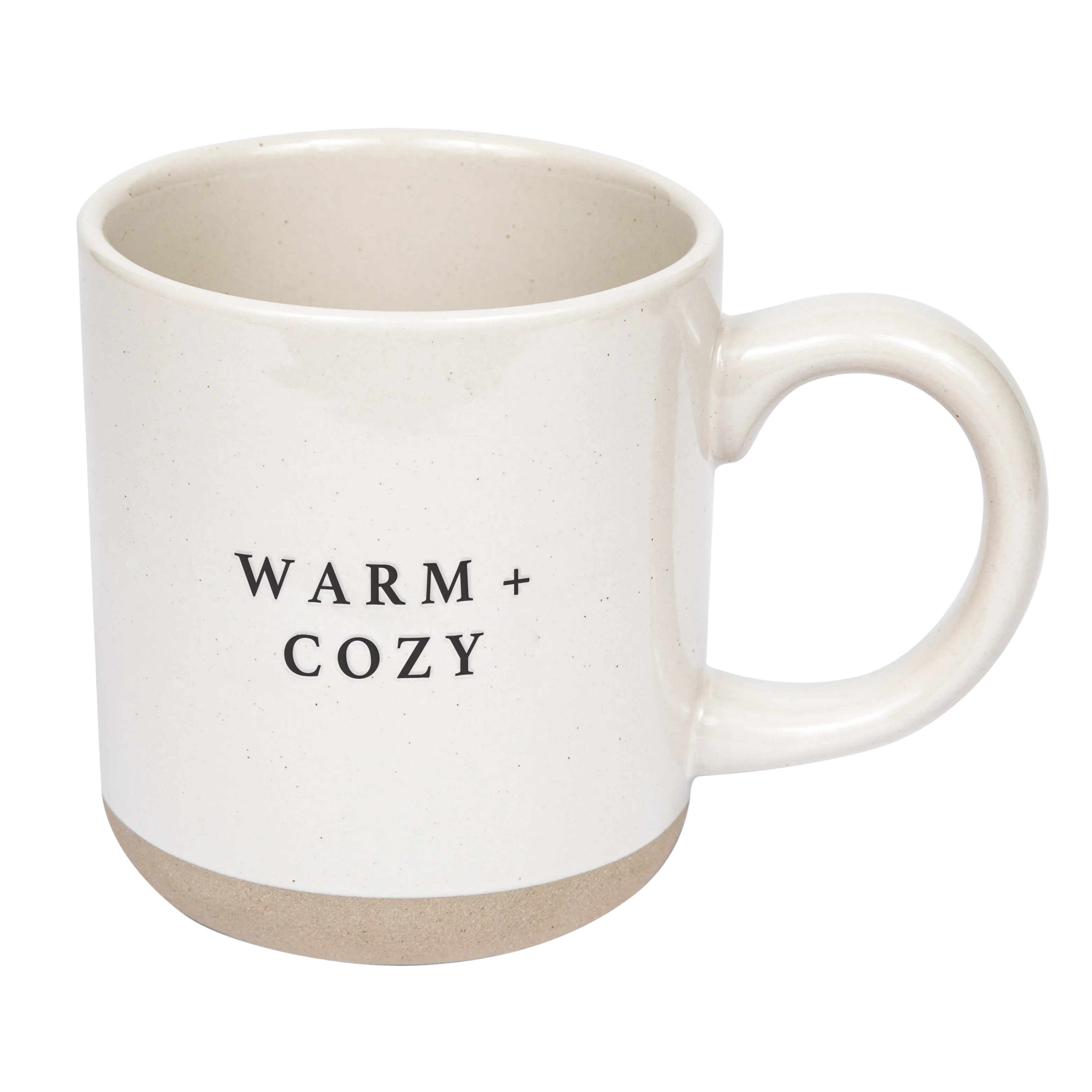 Warm and Cozy Stoneware Coffee Mug