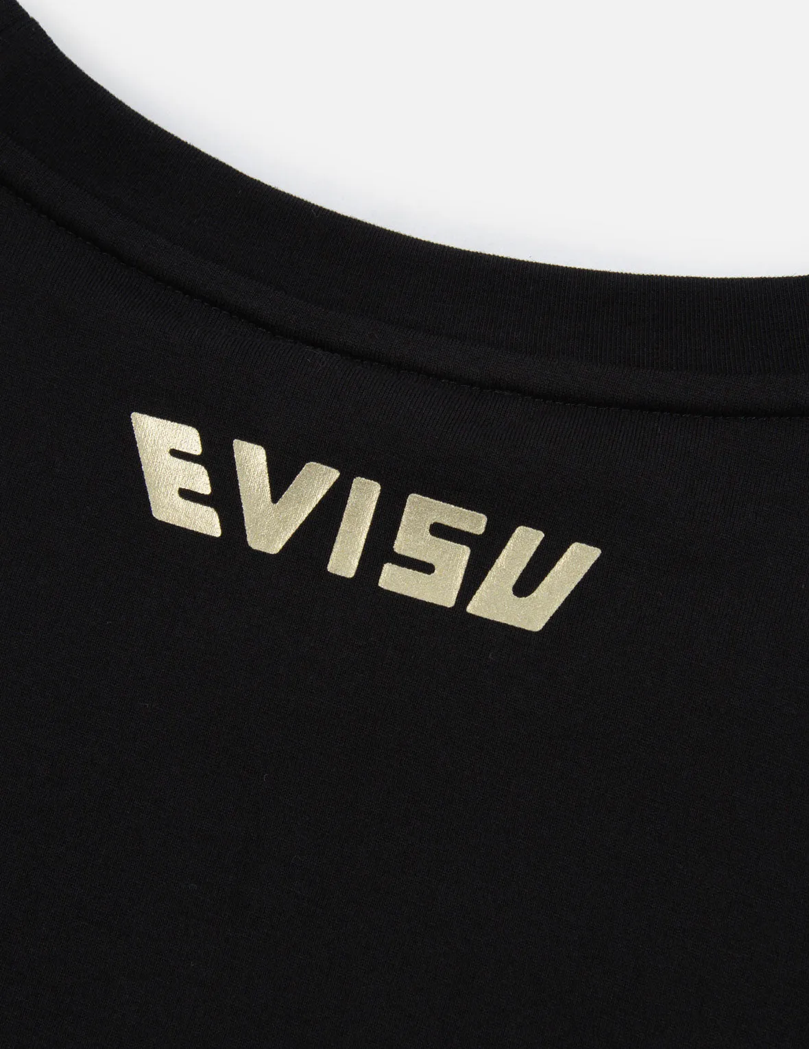 Wave-pattern Seagull Embroidery T-shirt